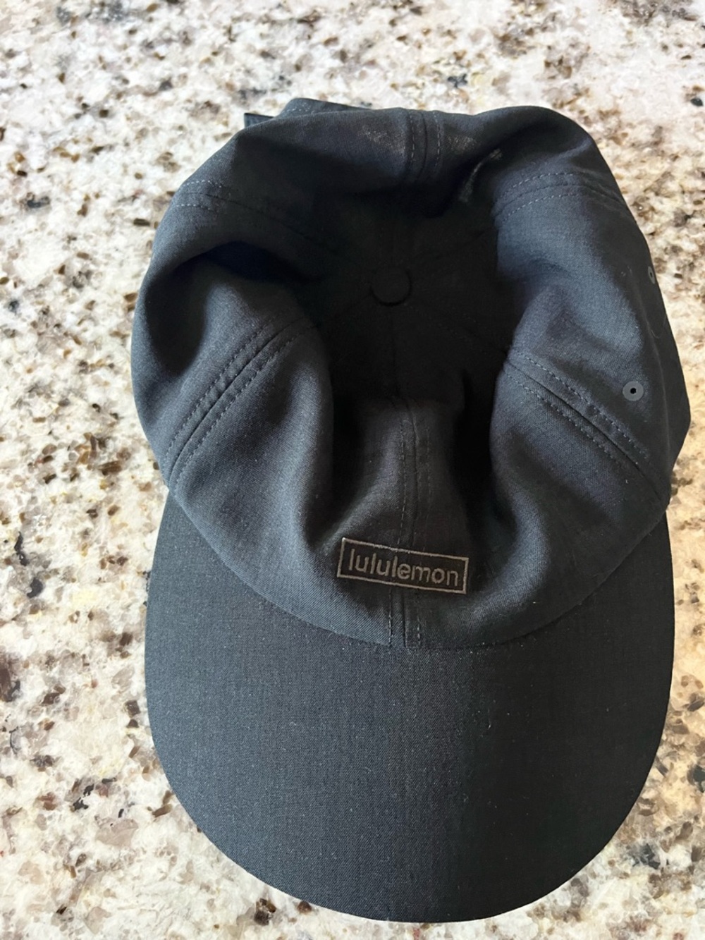lululemon athletica Black Classic Logo Baseball Cap. One size never wore - Picture 5 of 5